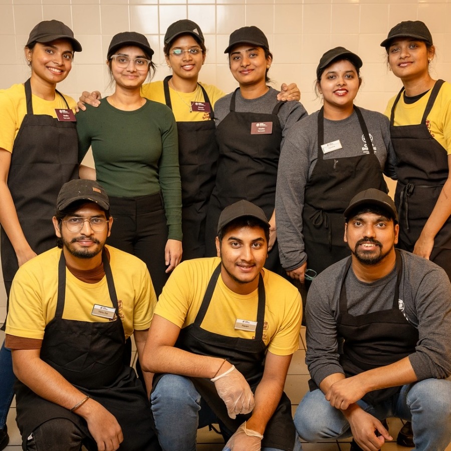 International Dining Students